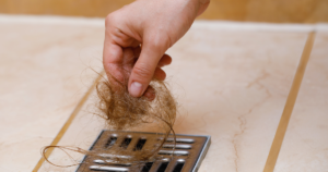 how to unclog bathtub drain full of hair